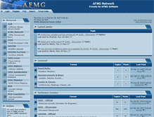 Tablet Screenshot of afmg-network.com